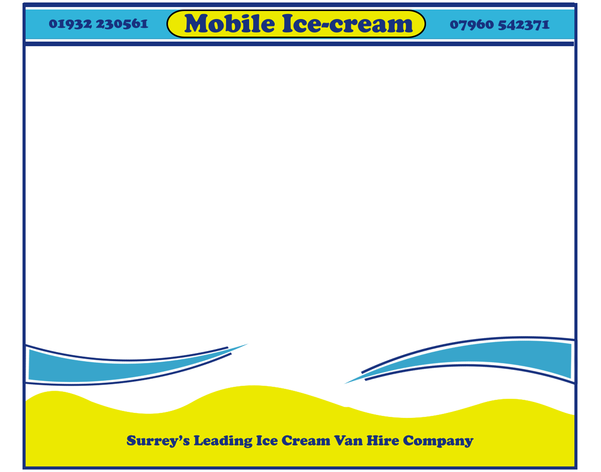 Surrey's leading ice cream van hire company